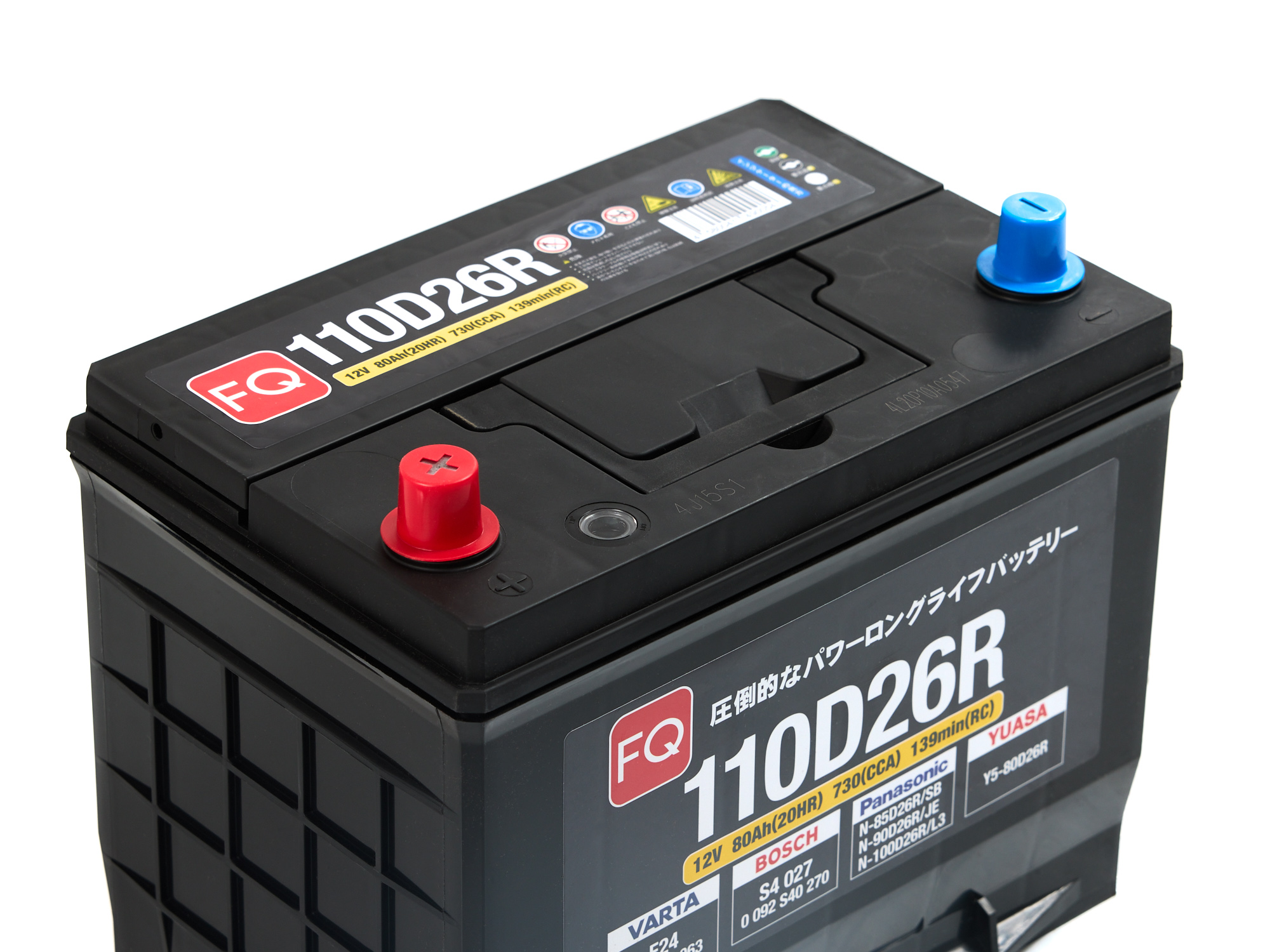 Аккумулятор FQ JIS RED ENERGY 110D26R 80Ah
