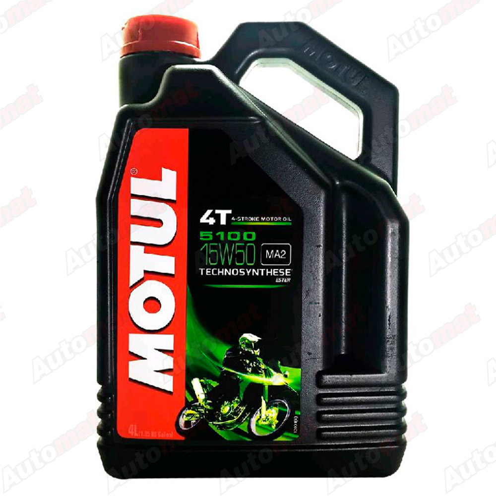 Масло моторное Motul 5100 4T 15W50, Technosynthese (4л)