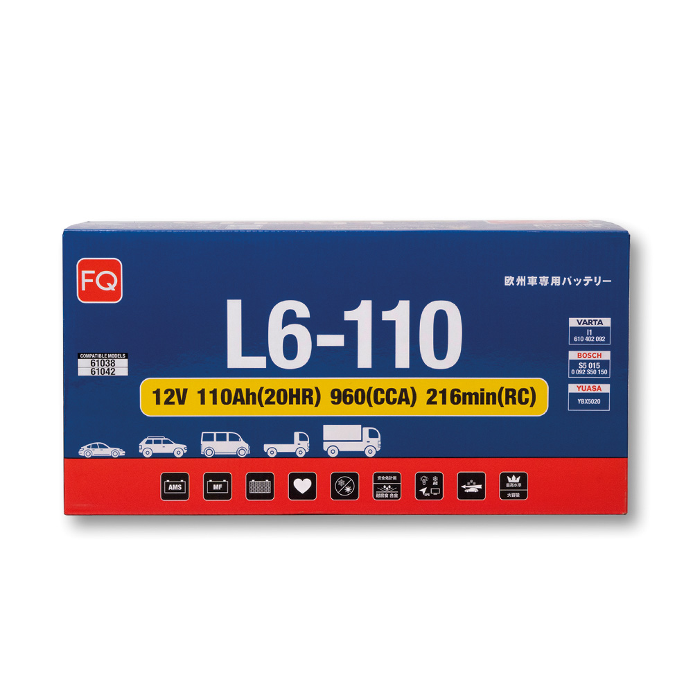 Аккумуляторная батарея FQ DIN L6-110 110Ah