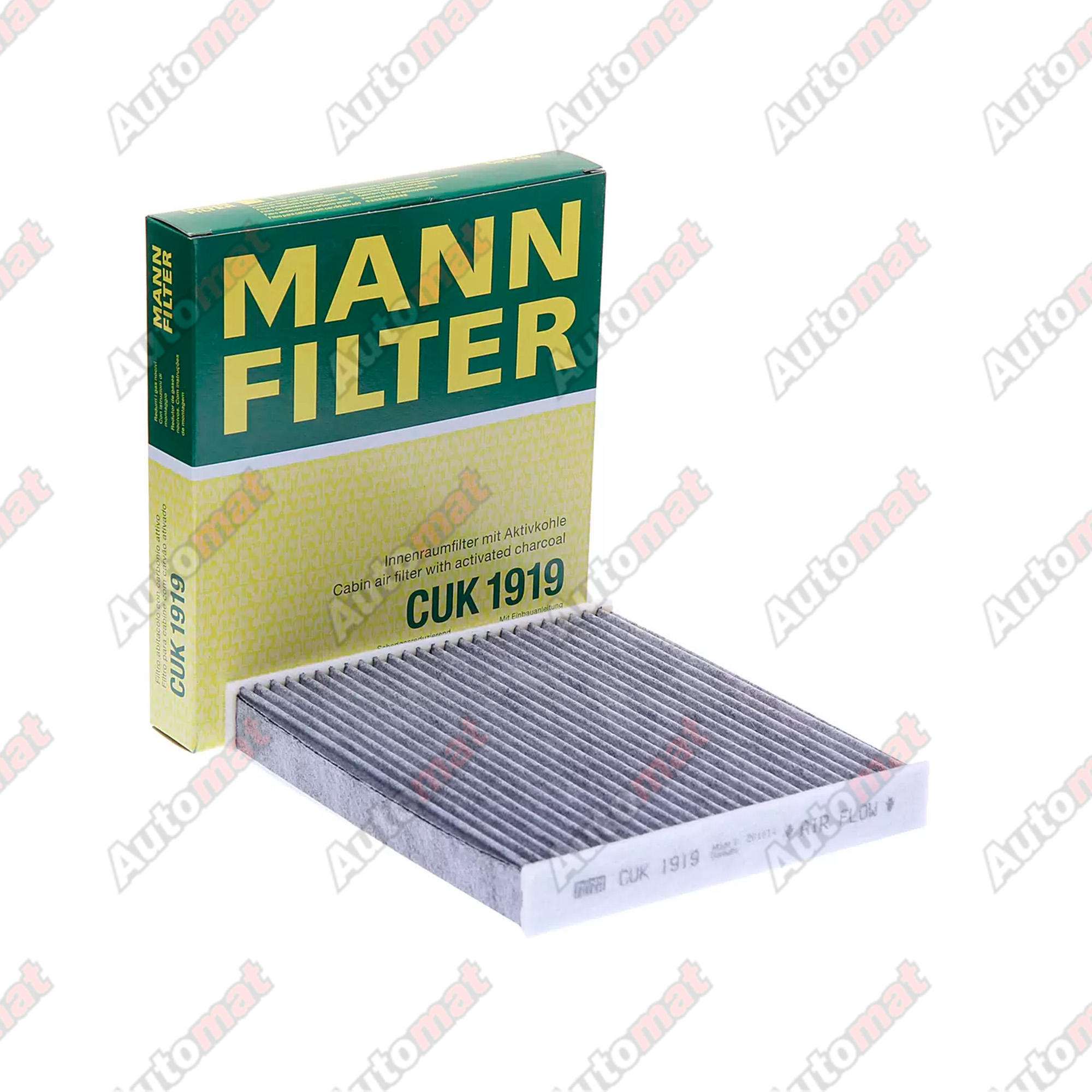 Фильтр салонный MANN-FILTER CUK 1919 / AC-108EX