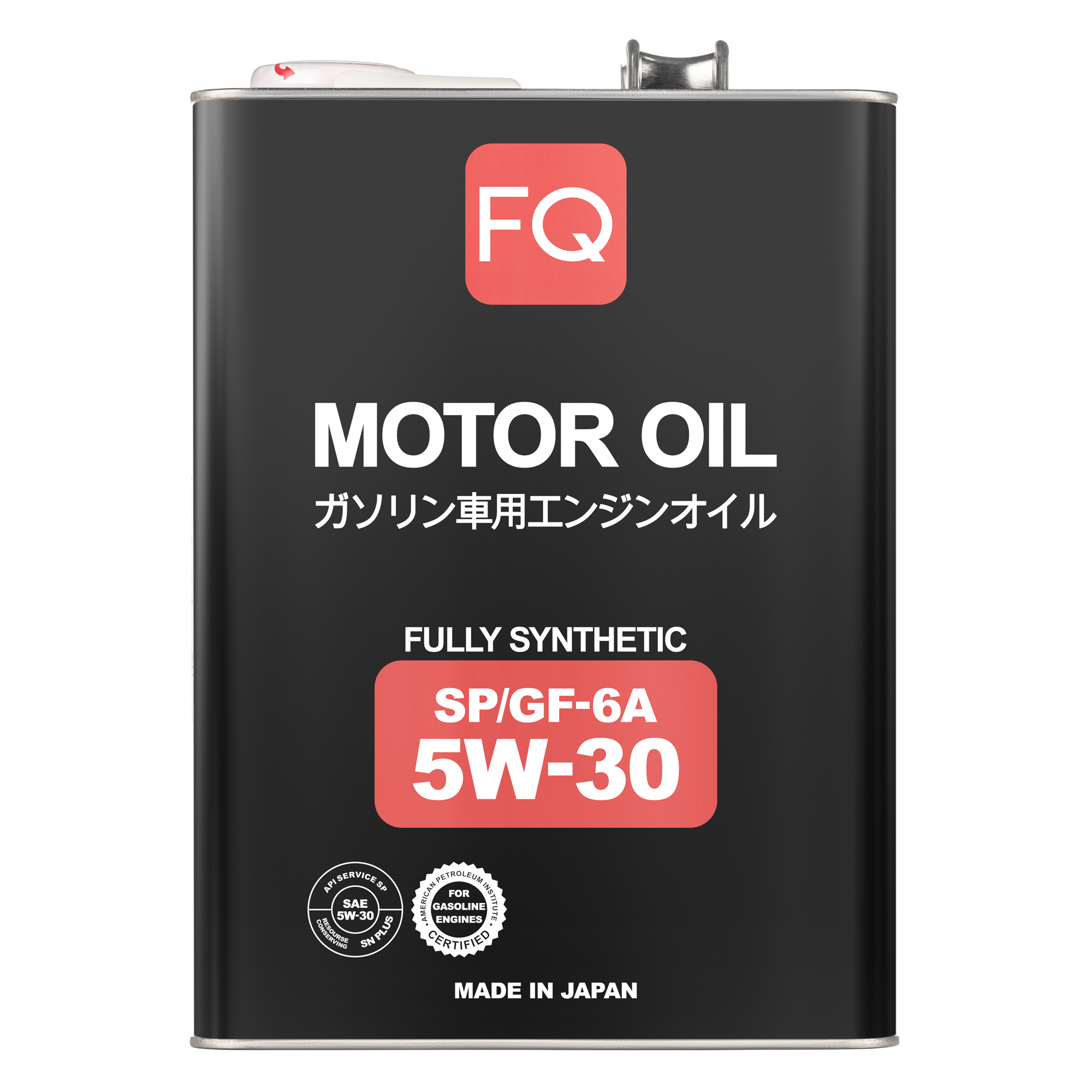 Моторное масло FQ 5W-30 SP/GF-6A FULLY SYNTHETIC, 4л