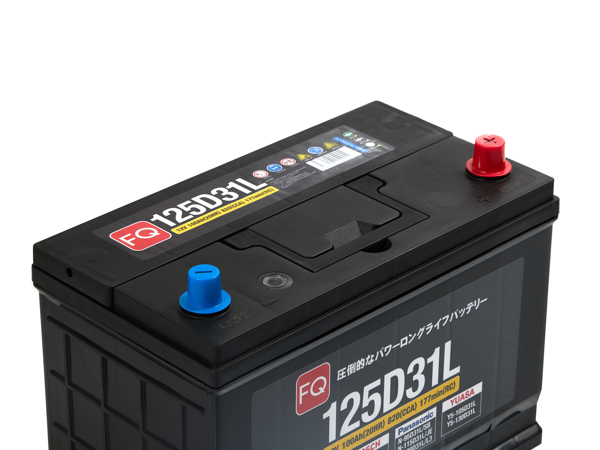 Аккумулятор FQ JIS RED ENERGY 125D31L 100Ah