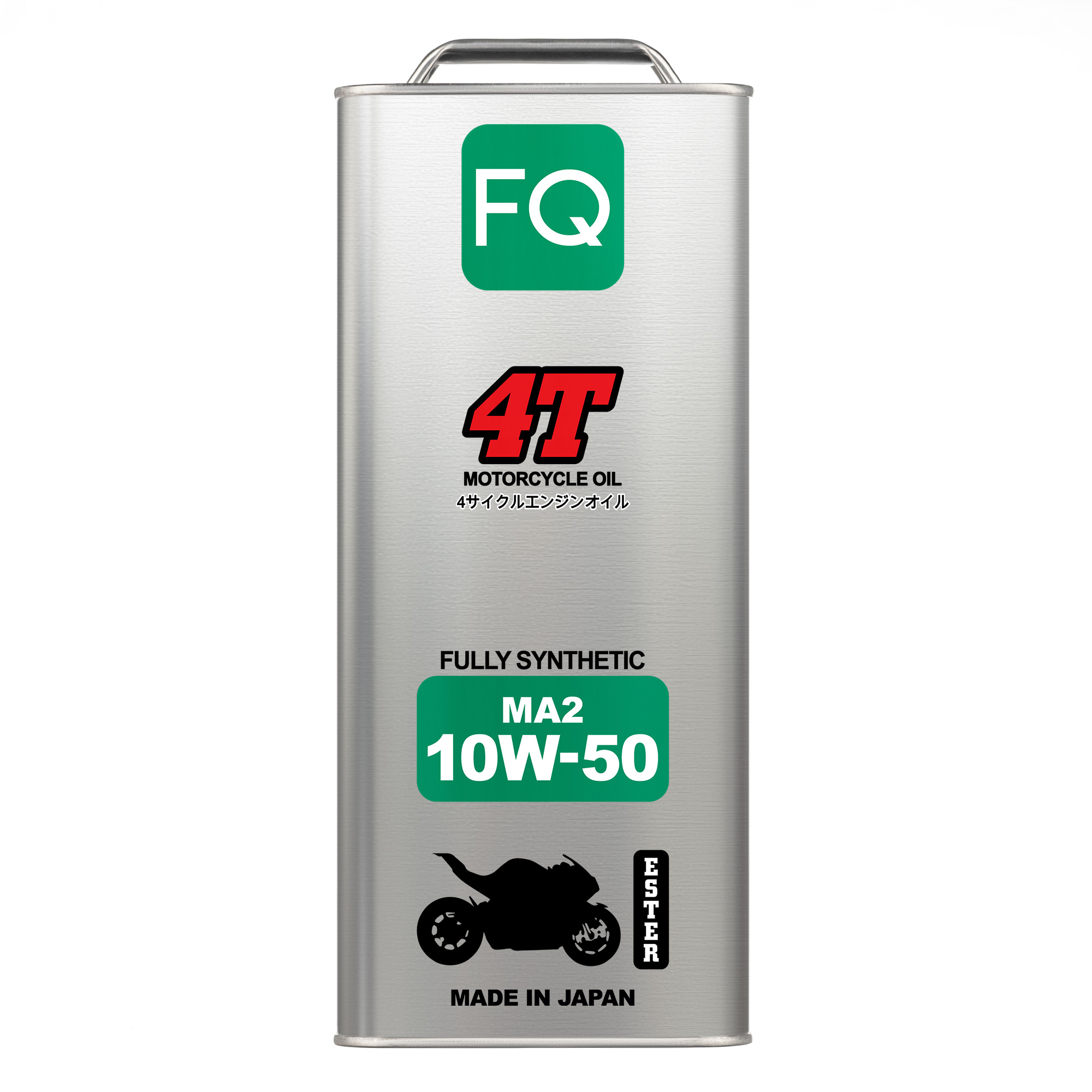 Масло моторное FQ 10W-50 4T MA2/SP FULLY SYNTHETIC (ESTER), 4л
