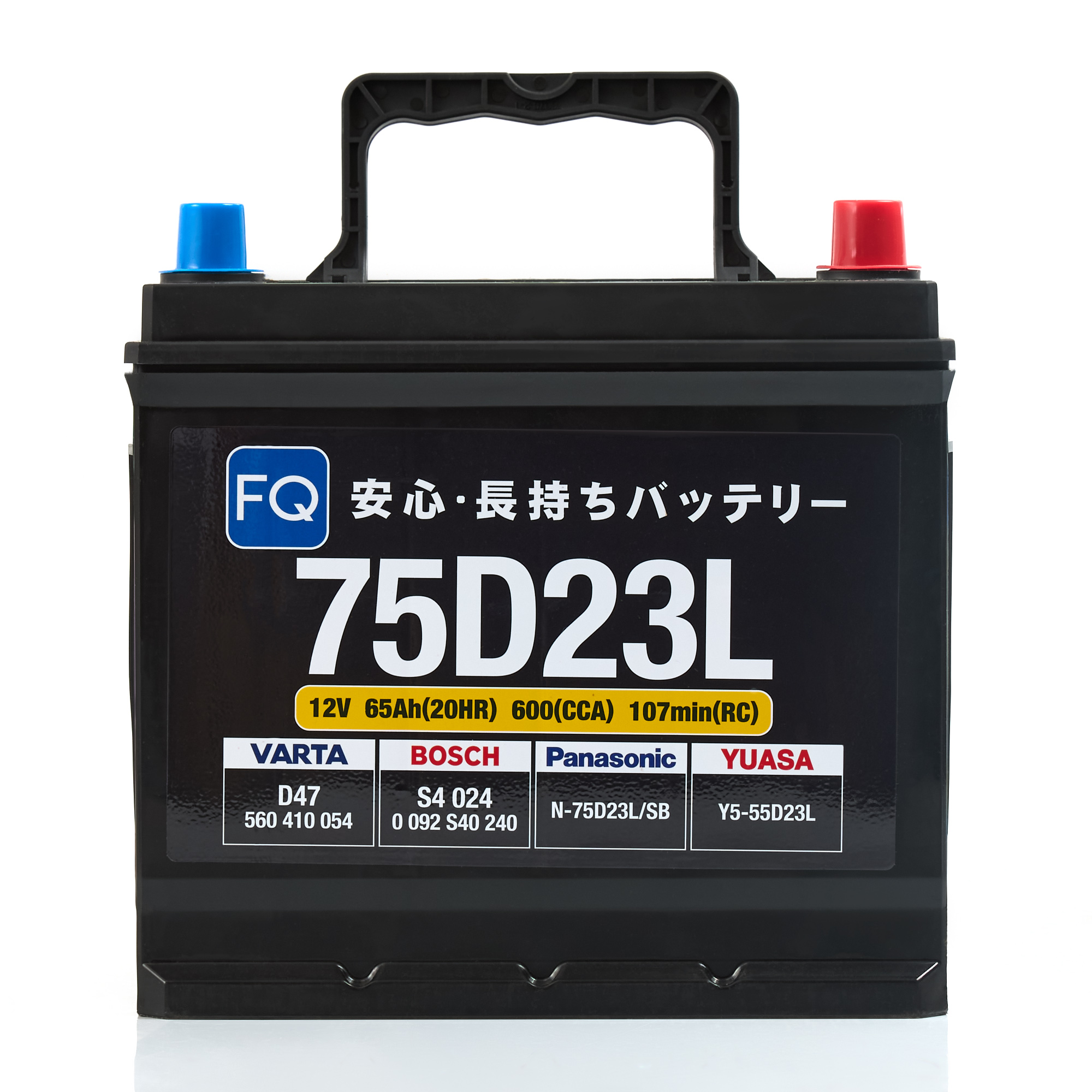 Аккумулятор FQ JIS BLUE ENERGY 75D23L 65Аh