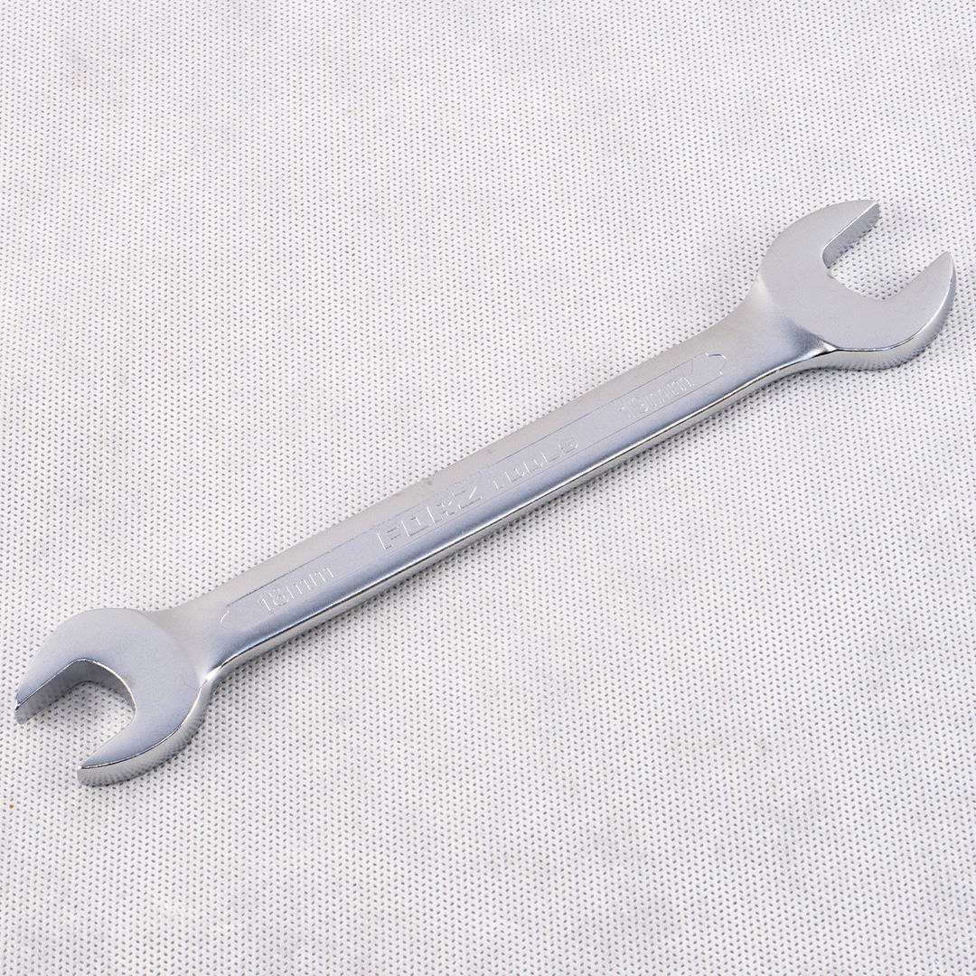 Рожковый ключ FORZ 18х19мм, CrV