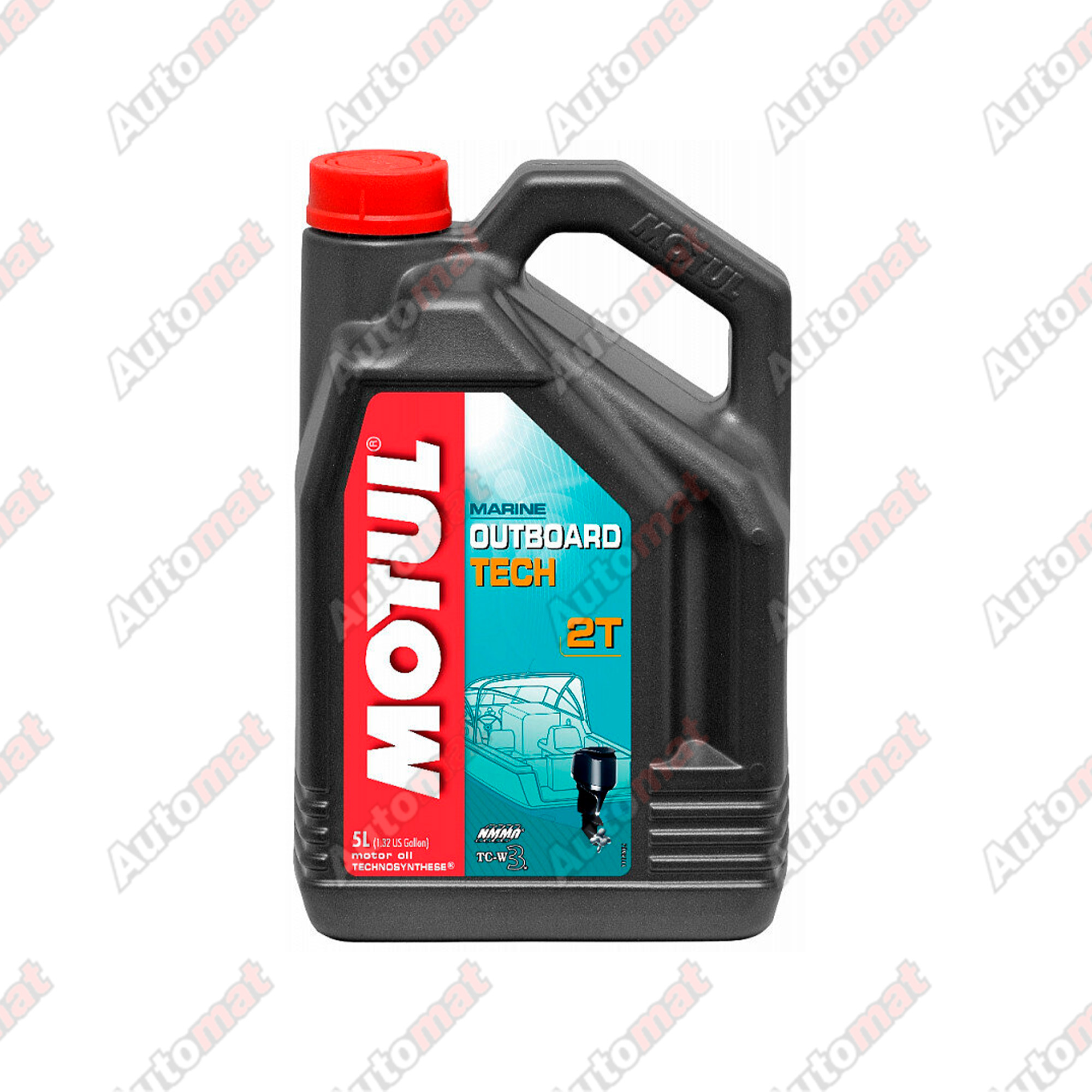 Моторное масло Motul Outboard Tech 2T Technosynthese, 5л