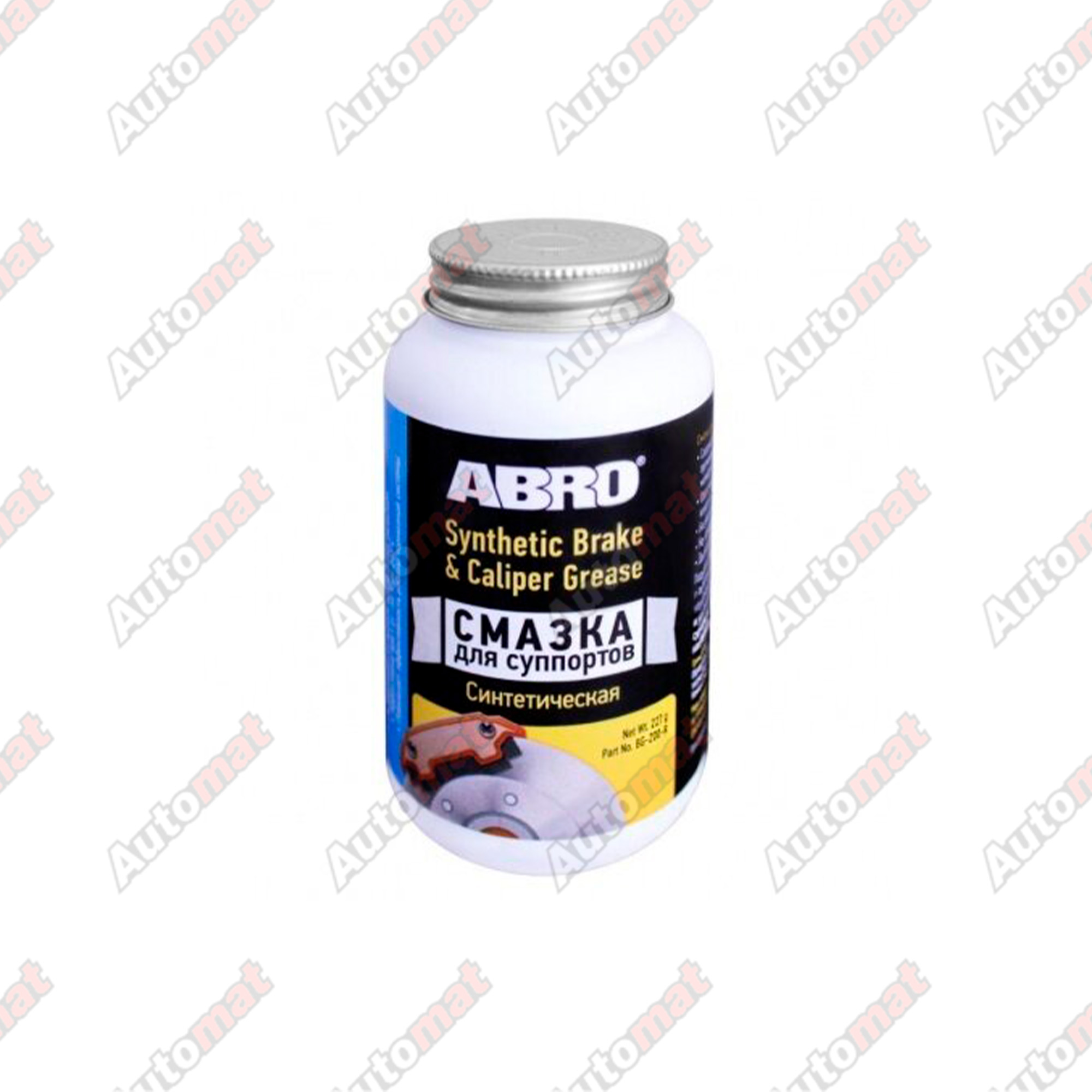 Смазка для суппортов синтетическая ABRO BG-200-R, 227г