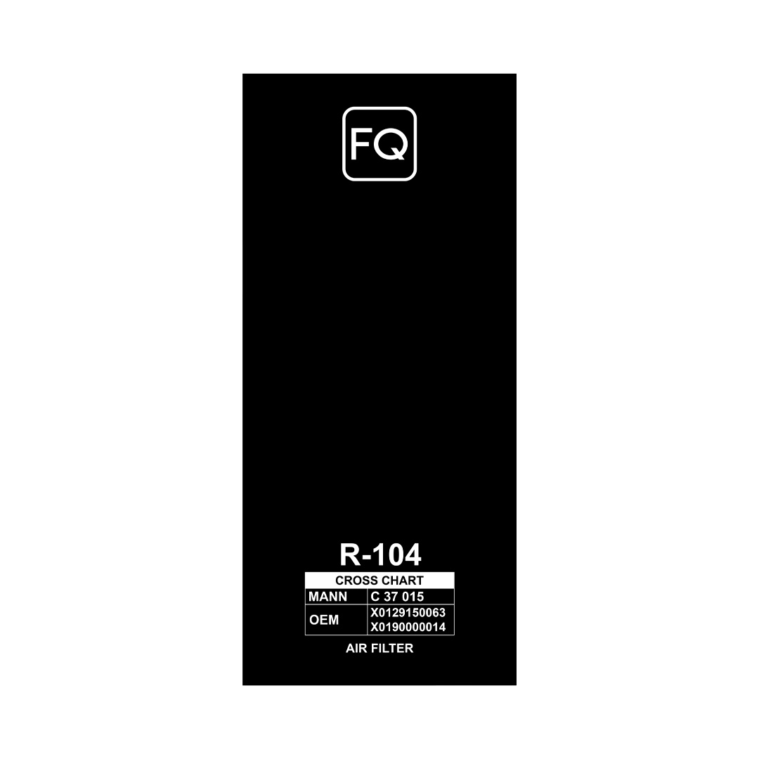 Фильтр воздушный FQ R-104