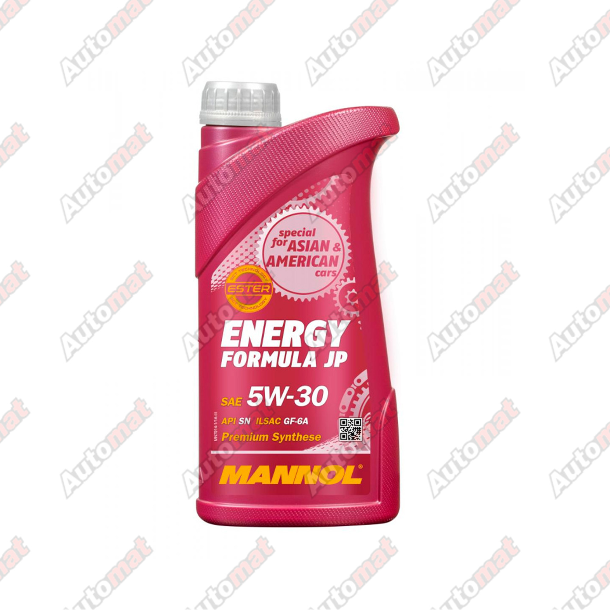 Моторное масло MANNOL 7914 ENERGY FORMULA JP 5W-30 SN FULLY SYNTHETIC, 1л