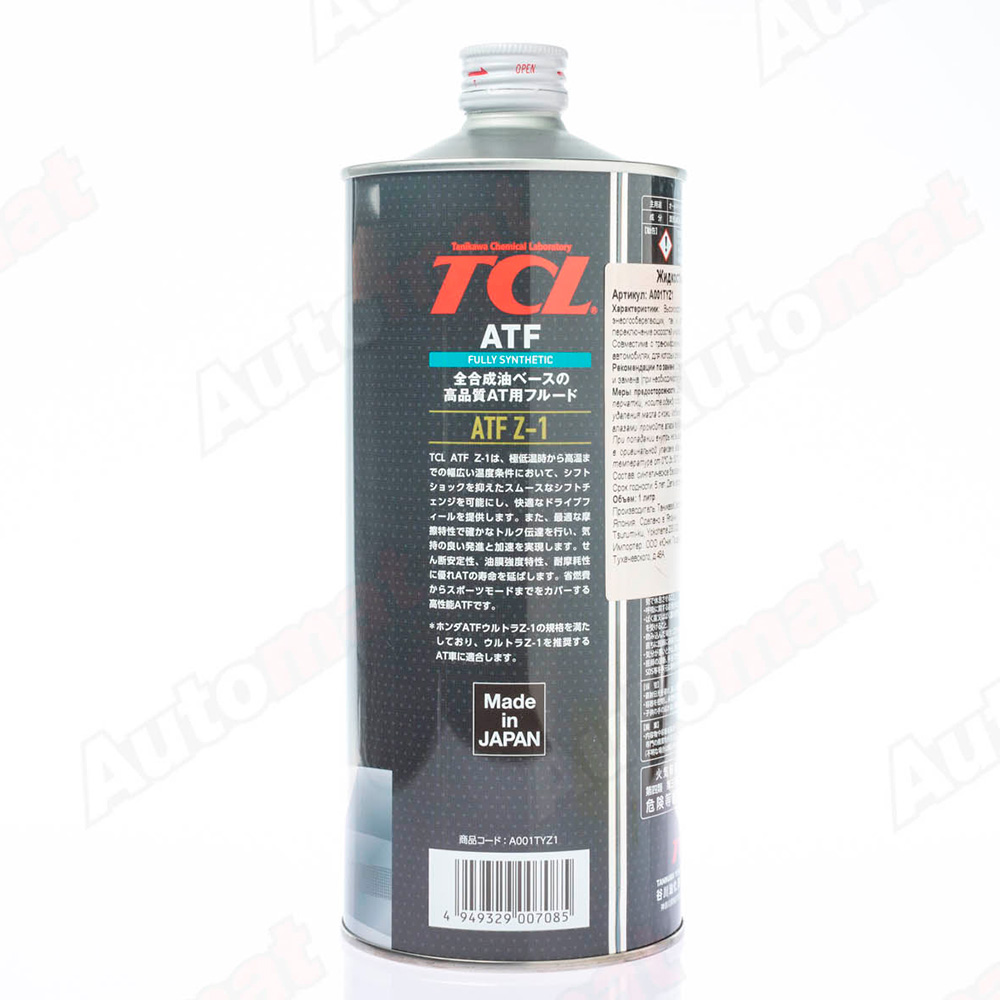 Трансмиссионное масло TCL ATF Z-1, 1л
