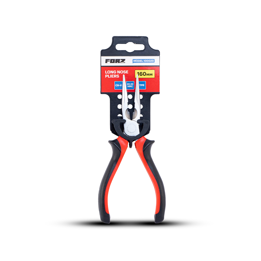Длинногубцы FORZ 160 мм, CrV