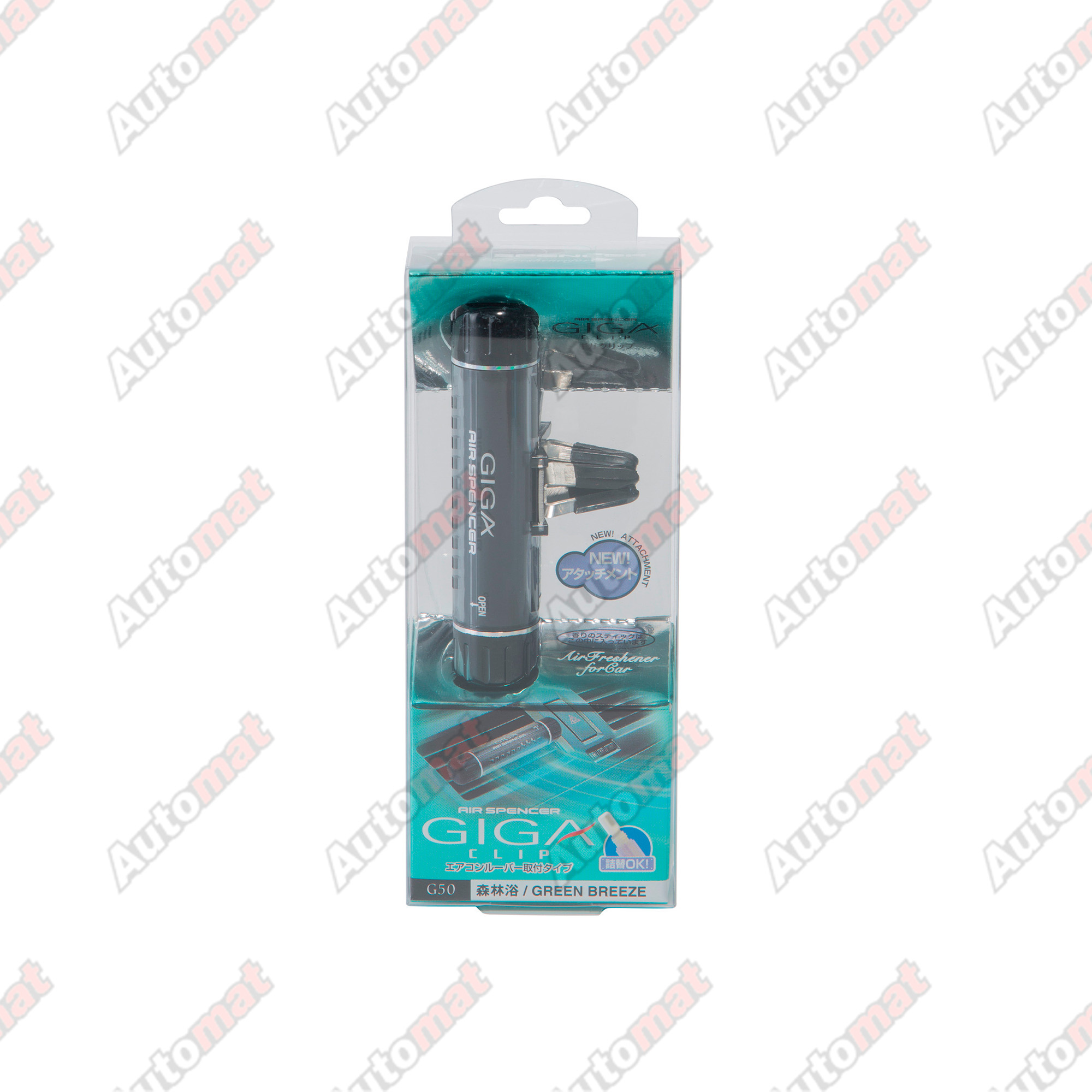Ароматизатор на кондиционер EIKOSHA GIGA Clip - GREEN BREEZE G50