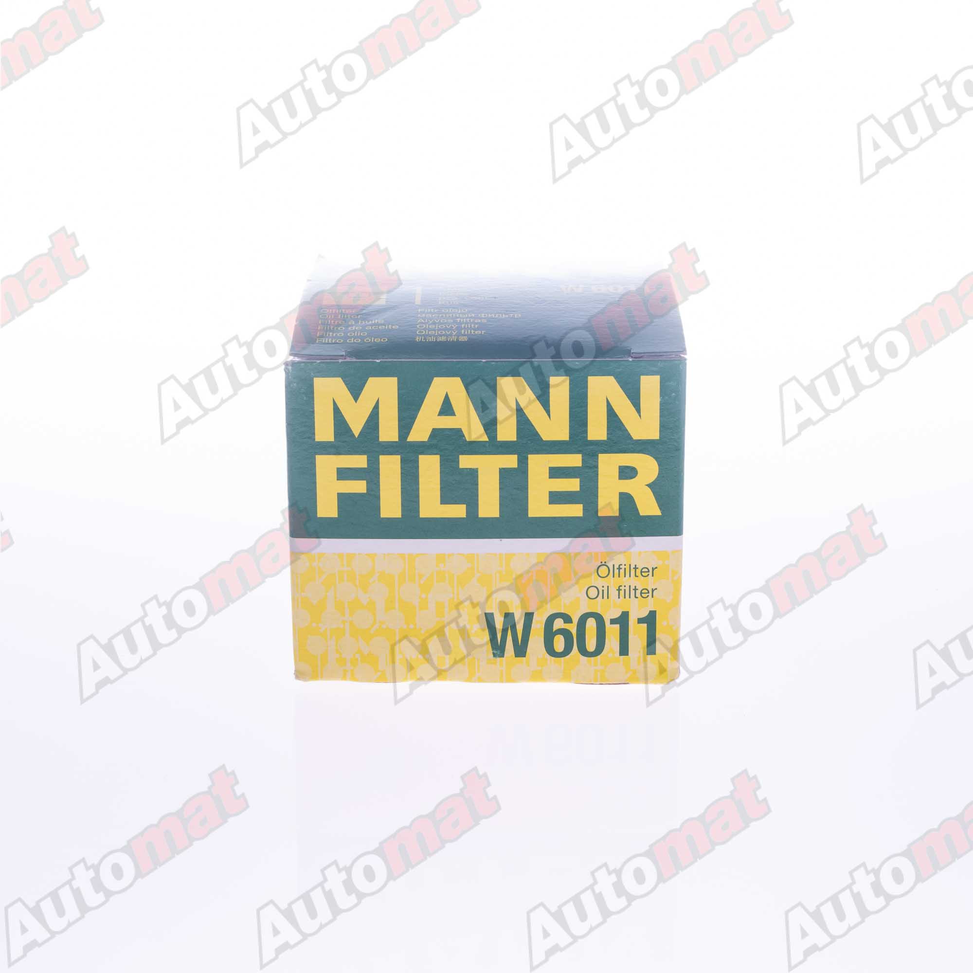 Фильтр масляный MANN-FILTER W 6011 / C-317