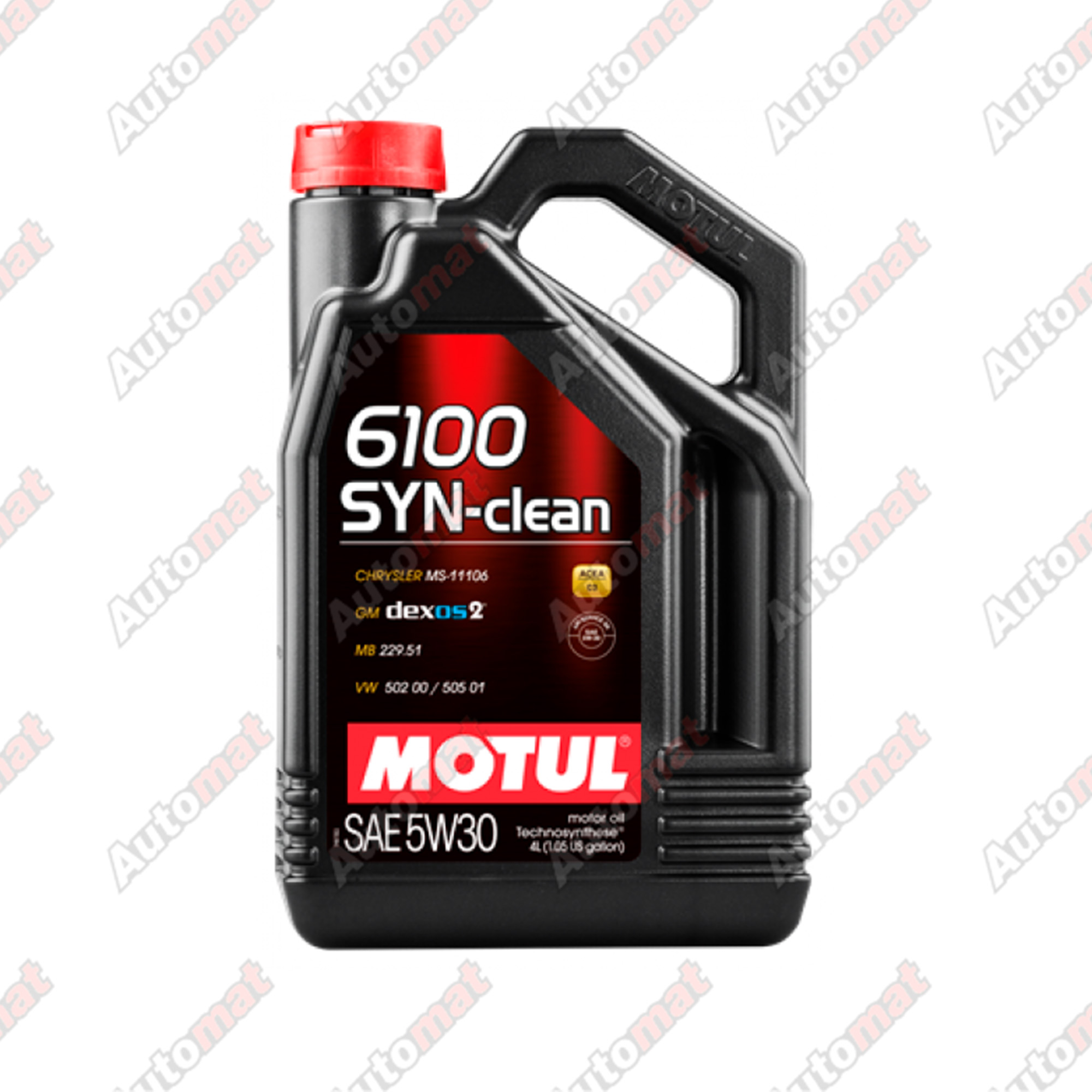 Масло моторное Motul 6100 SYN-CLEAN 5W-30 Technosynthese (4 л)