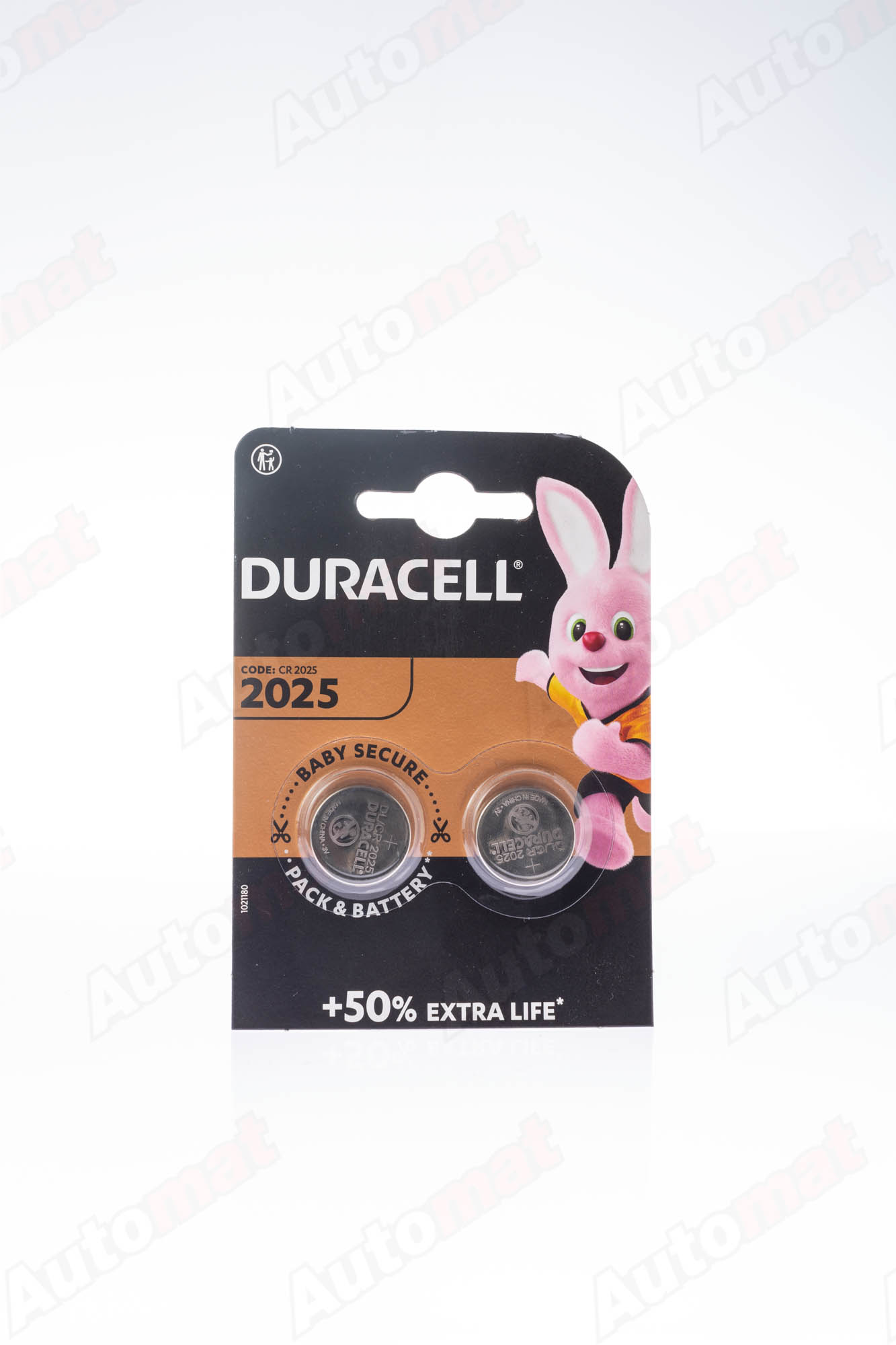 Батарейки литиевые DURACELL DL/CR 2025, 2 шт