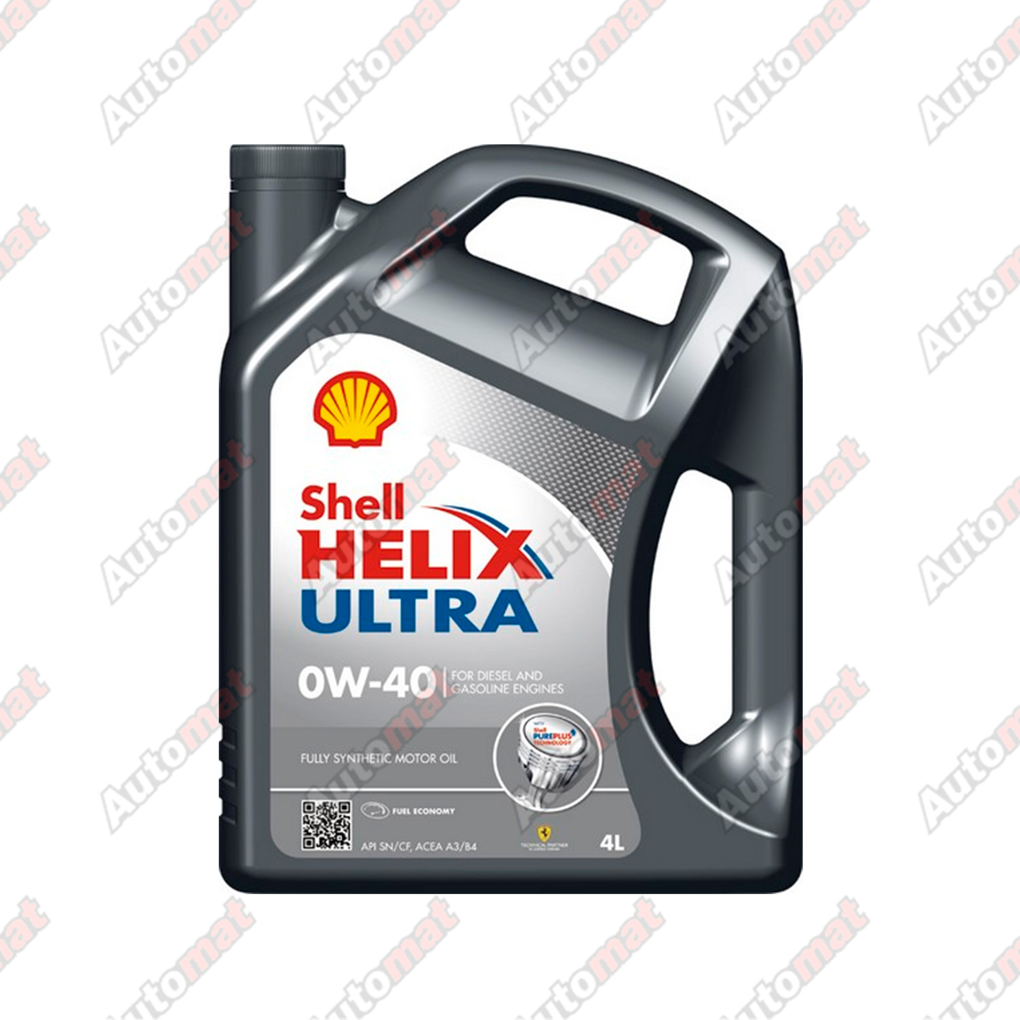 Моторное масло Shell Helix Ultra 0W-40 SN/CF, 4л