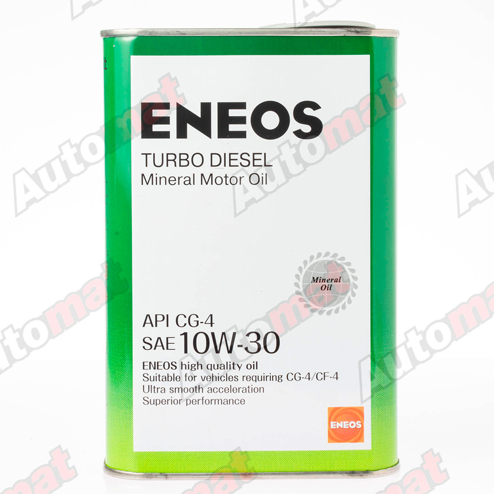 Моторное масло ENEOS TURBO DIESEL 10W-30 CG-4 MINERAL, 0,94л