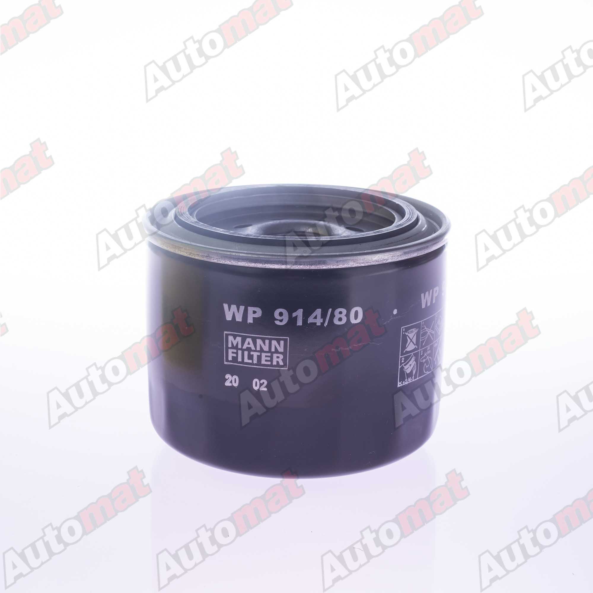 Фильтр масляный MANN-FILTER WP 914/80 / C-112