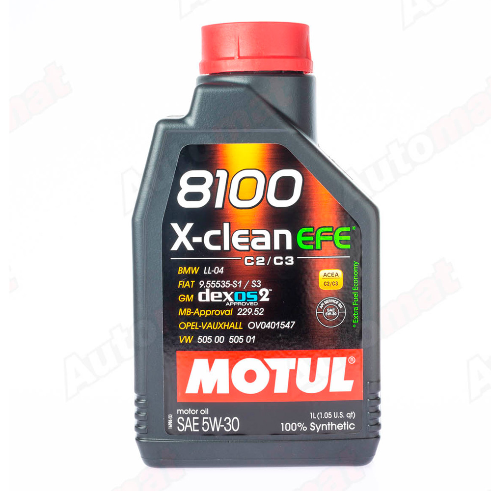 Моторное масло Motul 8100 X-clean EFE 5W30, 1л