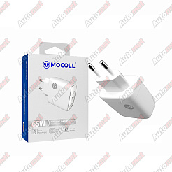 Сетевое зарядное устройство Mocoll 20W Fast Charge Type-C Flash White