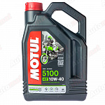 Моторное масло Motul 5100 4T 10W-40 Technosynthese, 4л