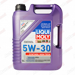 Моторное масло LiquiMoly 5W-30 CF/SM C3 Synthoil High Tech, 5л