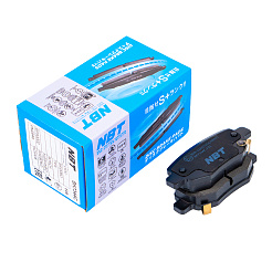 Колодки тормозные дисковые NBT BK7344C / PN0846 / BP82002 / SP2126-R
