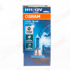 Лампа OSRAM COOL BLUE INTENSE 12V 55W H11 PGJ19-2