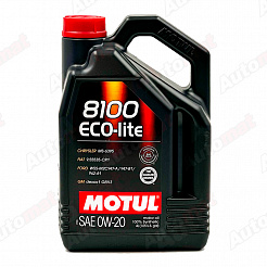 Моторное масло Motul 8100 ECO-lite 0W20, 4л