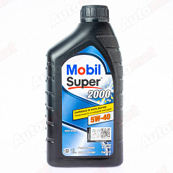 Моторное масло MOBIL SUPER 2000 X3 5W-40 SEMI-SYNTHETIC, 1л