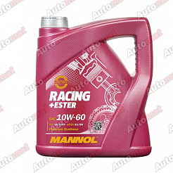 Масло моторное синтетическое MANNOL 7902 Racing+Ester 10W60 4л