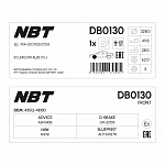 Тормозной диск NBT DB0130 / A6F540B / GR-22105 / RN1931 / ADT343278