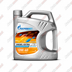 Моторное масло Gazpromneft Diesel Extra 10W-40, 4л