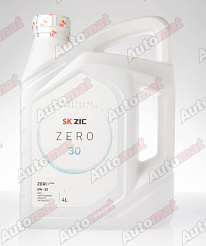Моторное масло ZIC ZERO 30 0W-30 ACEA C3, 4л