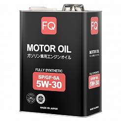 Моторное масло FQ 5W-30 SP/GF-6A FULLY SYNTHETIC, 4л