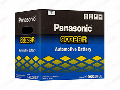 Аккумулятор PANASONIC 62 А/ч N-90D26R/JE