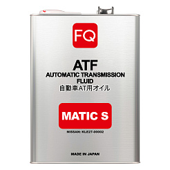 Трансмиссионное масло FQ ATF MATIC S, 4л