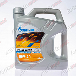 Моторное масло Gazpromneft Diesel Extra 10W-40, 4л