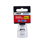 Головка торцевая шестигранная FORZ (1/2), 24 мм, CrV