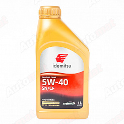 Моторное масло IDEMITSU F-S 5W40 SN/GF FULLY SYNTHETIC, 1л