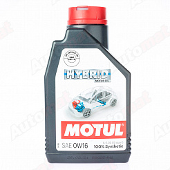Моторное масло Motul Hybrid 0W16, 1л