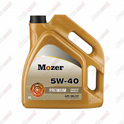 Масло моторное MOZER Premium SAE 5w-40 API SN/CF 4л