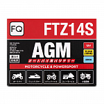 Мото аккумулятор AGM FQ 11,2Ah FTZ14S