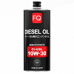 Моторное масло FQ DIESEL 10W-30 CI-4/SL SEMI-SYNTHETIC, 1л