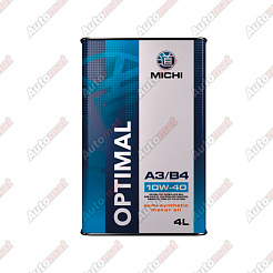 Масло моторное MICHI OPTIMAL 10W-40 SL/CF A3/B4, 1л