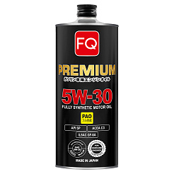 Масло моторное FQ PREMIUM 5W-30 SP/GF-6A/C3 FULLY SYNTHETIC (PAO), 1л