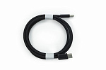 Кабель EnZo USB Type-C USB Type-C плетеный черный 1м CC60W-BB1