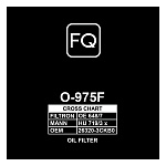 Фильтр масляный FQ O-975