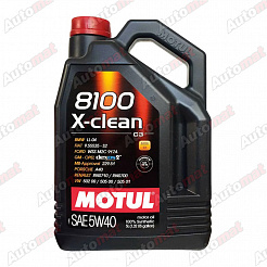 Масло моторное синтетичесое Motul 8100 X-clean C3 GEN2 5W40 4л