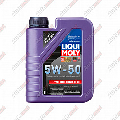 Моторное масло Liqui Moly 5W-50 CF/SM A3/B4 Synthoil High Tech, 1л